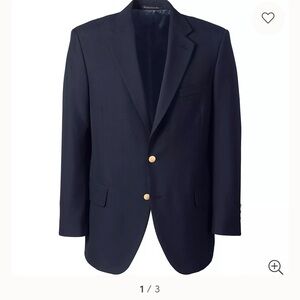 Men’s navy blazer